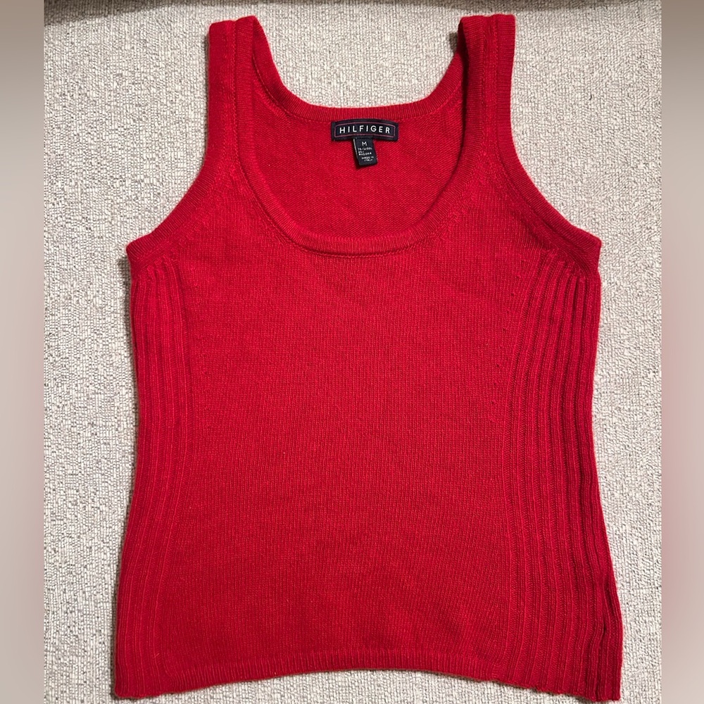 Tommy Hilfiger Red Tank Top